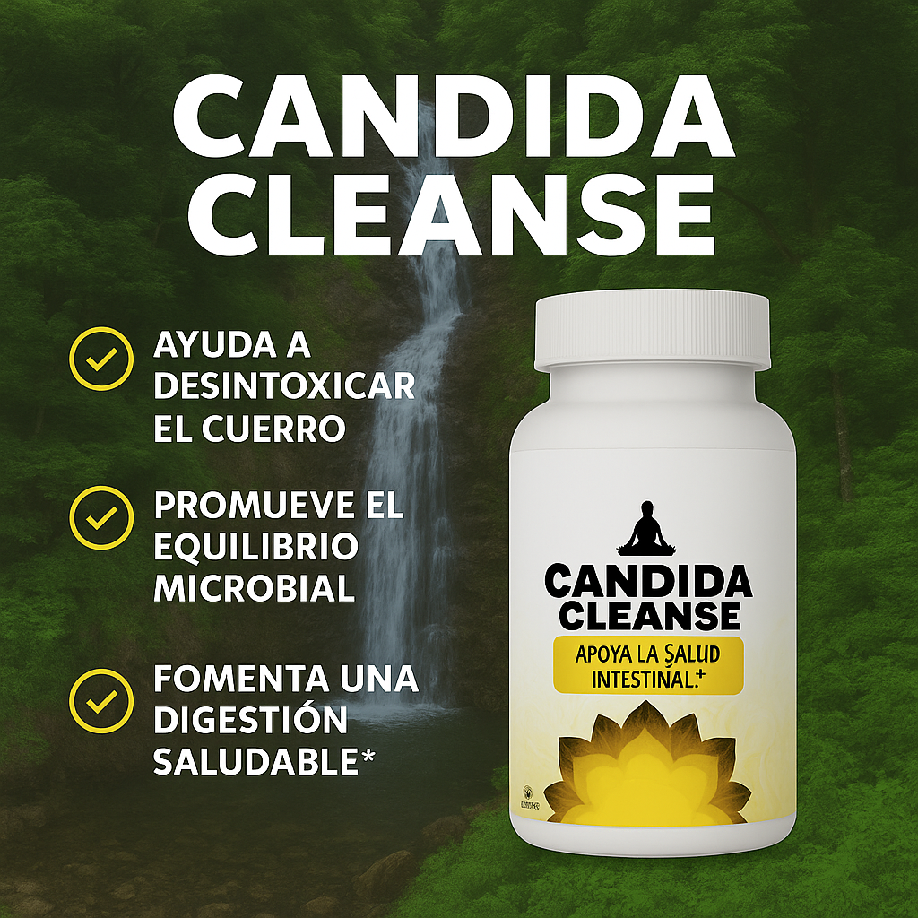 Cándida Cleanse| “Limpieza natural desde adentro.”