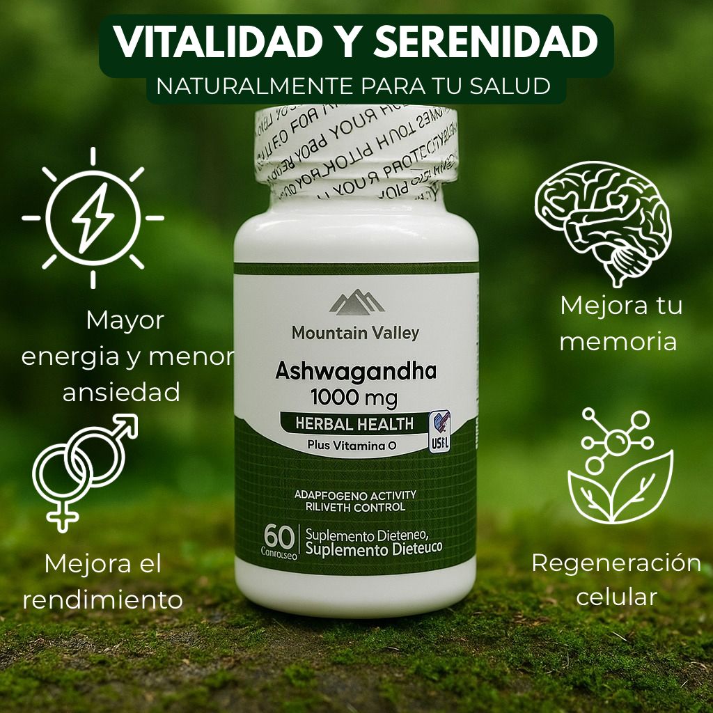 Ashwagandha | Recupera tu calma y energia cada dia