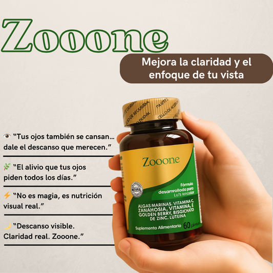Zooone | Devuelve vitalidad y brillo natural a tus ojos.
