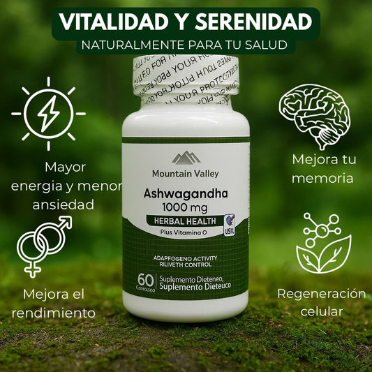 Ashwagandha | Recupera tu calma y energia cada dia